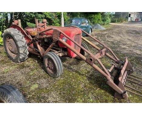 A Massey-Ferguson 35 tractor, no documents Please note: You are reminded under our Terms &amp; Conditions of sale the lots be