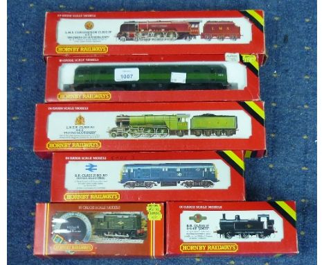 Hornby Railways '00' gauge, a quantity, all boxed, including R.066 L.M.S. Coronation Class 7P 4-6-2 'Duchess of Sutherland'; 