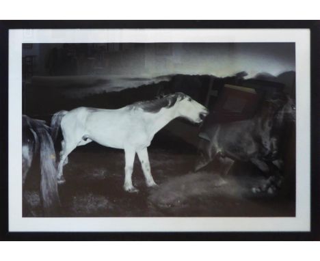 TRENT PARKE (Australian Magnum photographer) 'After the Rodeo', silver gelatin print, from the series 'Minutes to midnight', 