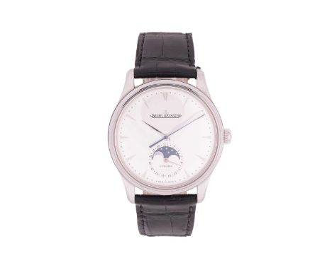 A Jaeger LeCoultre Master Ultra Thin Moon Gentleman's WristwatchModel: 176.8.64.SSerial: 3359074Year: 2016 ApproxCase Materia