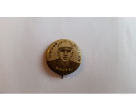 A.T.C., celluloid buttons, Baseball players, Oakes (St Louis Cardinals), Austin (St Louis Browns), White (Chicago White Sox),