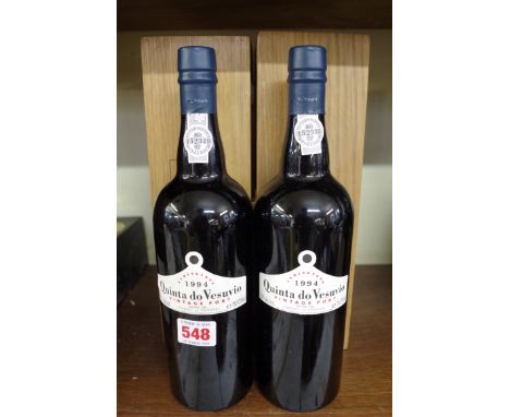 Two 75cl bottles of Quinta do Vesuvio 1994 vintage port, each in owc. (2) 