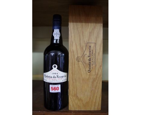 A 75cl bottle of Quinta do Vesuvio 1994 vintage port, in owc. 