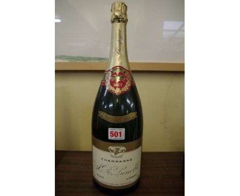 A 150cl magnum bottle of 1988 Lenoble Brut Reserve vintage champagne.&nbsp; 