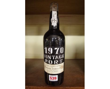 A 75cl bottle of Gonzalez Byass 1970 Vintage Port.&nbsp; 