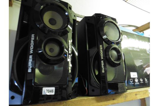 panasonic super woofer speakers