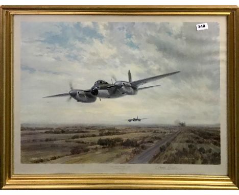 Gerald Coulson (British) pencil signed lithograph entitled 'Low Level Strike' (1943). 1979 print with publishers embossing, 7