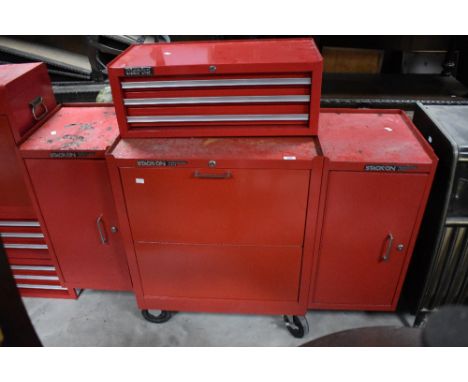 A Clarke/stack on tool trolley