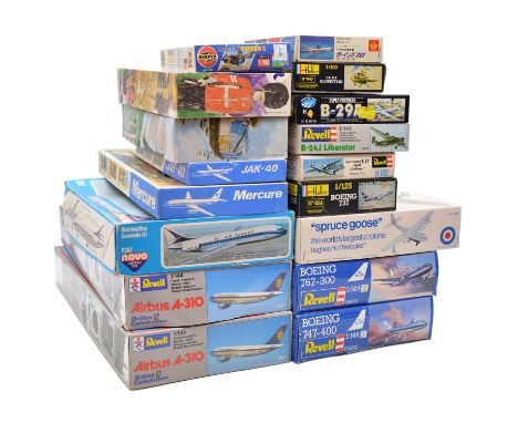 Seventeen1/94 or smaller scale model aircraft, Revell, Novo, Heller, Hasegawa and others, including Revell ref. 04222 Boeing 
