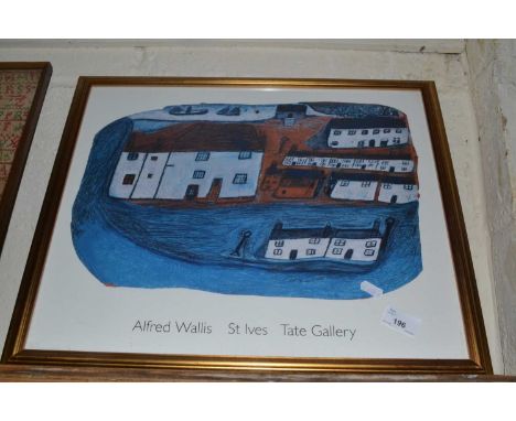 Alfred Wallis, St Ives Tate Gallery, coloured print