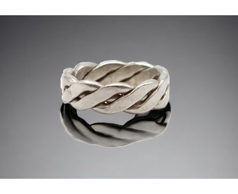 Sterlingsilber Ring, 925/000, Ringgröße 50/51, Gewicht 4,8 Gramm