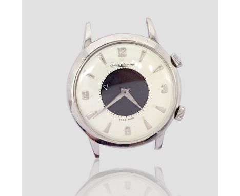 Herren Armbanduhr "Jaeger LeCoultre" Mod. Memovox, Ø 36,7mm, Werk steht, ohne Band