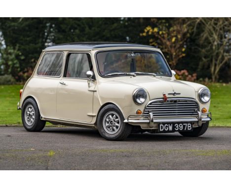 An original Cooper S, this Swiftune Madgwick is number four of the ten built, the sole original S reborn and remains in excel