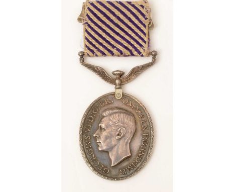 Distinguished Flying Medal awarded to 1358025 Sgt. Frank Clark RAF, Air Gunner of Stirling aircraft for 15 Squadron.The recom