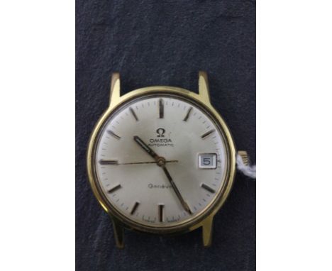 Gents Omega Automatic Geneve wristwatch, with sweep second hand and date box.  No strap
