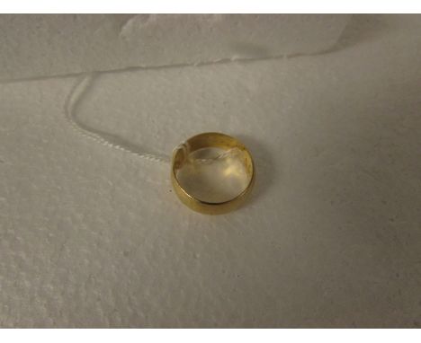 22ct gold ring, 5g