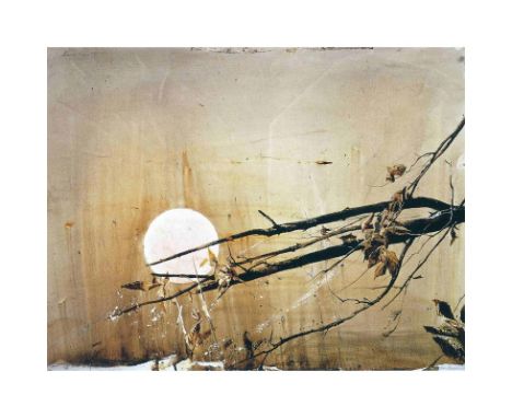 Andrew Wyeth "Full Moon" Offset Lithograph.Measures (approx): 22.0 x 27.0.Mounted to archival quality paper.Verso is blank.Pr