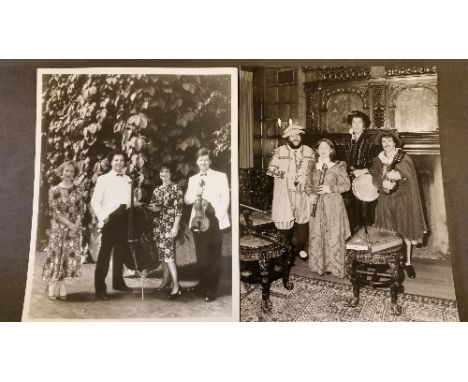 ENTERTAINMENT, promotional photos of classical artists, inc. Jose Serebrier, Willim Trafka, Benjamin Luxon, Gwyneth Jones, Ku