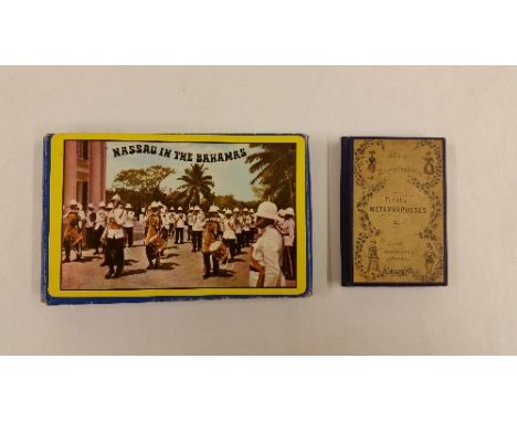 CARD GAMES, selection, inc. small French Metamorphoses with box (VG); jumbo size souvenir playing cards, Nassau in the Bahama
