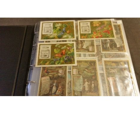 LIEBIG, selection, inc. part sets & odds, S.40 (3), S.158 (3); complete (46), mainly French backs, in ring-binder, some scuff