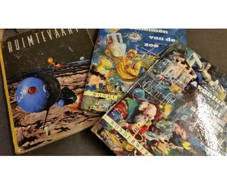 TRADE, complete Dutch sets laid down in albums, Ringers Ruimtevaart (Space Exploration); Van Nelle (2), Geheimen van de Zee (