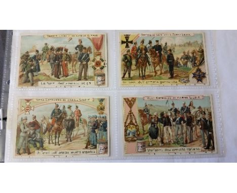 LIEBIG, complete (6), S.608, 612-614, 617 & 618 mixed languages, 2005 c.v. £160, VG to EX, 36