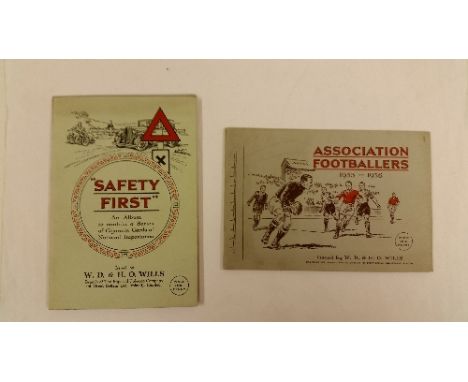 ACCESSORIES, empty softback albums, inc. Wills (3), Association Footballers, Safety First; Players (5), Film Stars 1st (2), C