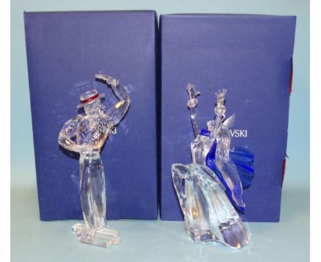 Swarovski, a set of three&nbsp;Magic of Dance crystal sculptures:&nbsp;Isadora-2002, Antonio-2003, Anna-2004,&nbsp;all in fit