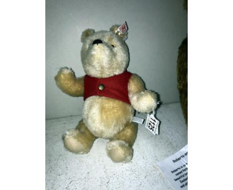 A Steiff Winnie The Pooh teddy bear