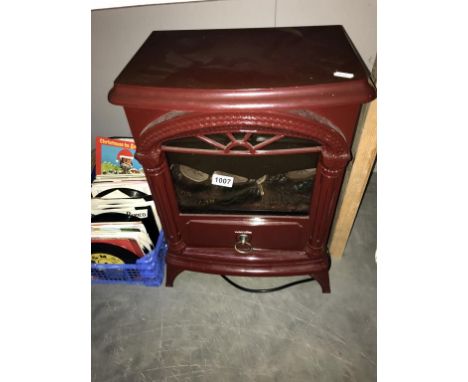 A warmlite vintage style electric heater