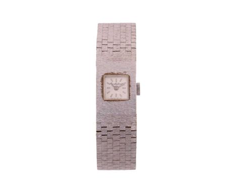 Bueche Girod9ct White Gold Lady’s Wrist Watch Bezel: TexturedYear: circa 1970sCase Material: Testing as 9ctCase Diameter: 15m