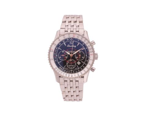 BreitlingNavitimer Montbrilliant Reference: A41330Serial: 2140129Bezel: Bi-Directional slide rule, FlutedYear: October 2006Ca