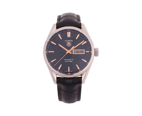 TAG HeuerGentleman’s CarreraModel: WAR201C-1Serial: WBQ5869Bezel: SmoothYear: circa 2010sCase Material: Stainless Steel, Exhi