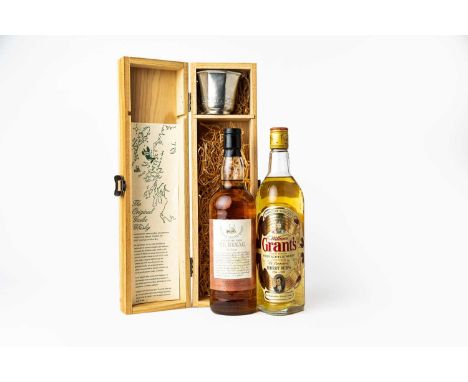 The Gaelic Scotch Whisky, Te Bheag Nan Eilean, blended Whisky, 43% vol 70cl, in wooden presentation box (one bottle), Grant's