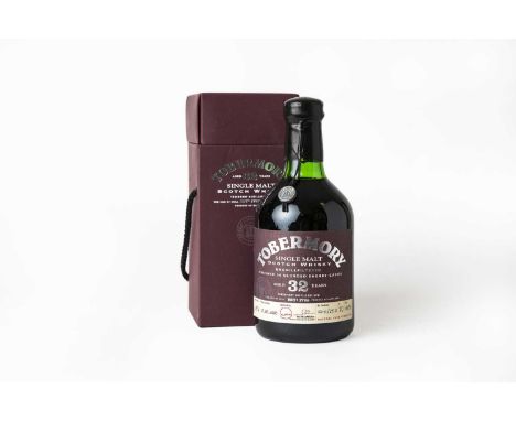 Tobermory 32 Years Old Single Malt Scotch Whisky, finished on Olorosso sherry casks, distilled 1972, bottled 2005, bottle num