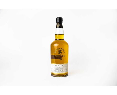 Benriach 1966 35 Year Old Single Highland Malt Scotch Whisky, independently bottled by Signatory Vintage Scotch Whisky Co. Lt