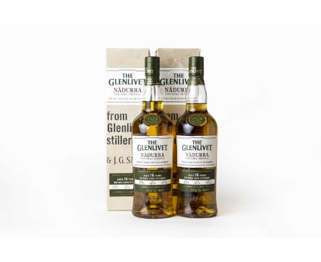 Glenlivet 16 Years Old Nàdurra Single Malt Scotch Whisky, natural cask strength, 55.2% vol 70cl, batch number 0614C, in origi