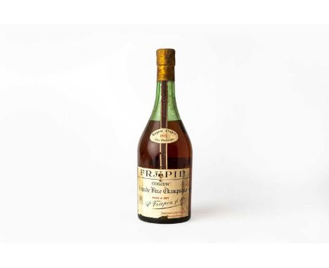 Frapin 1914 Grande Fine Champagne Cognac (one bottle)Condition report: The main label is lacking