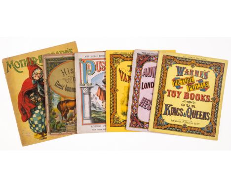 Histoire de Deux Bonnes Petites Filles, 6 chromolithographed plates, a few surface marks, bookplate to front pastedown, chipp