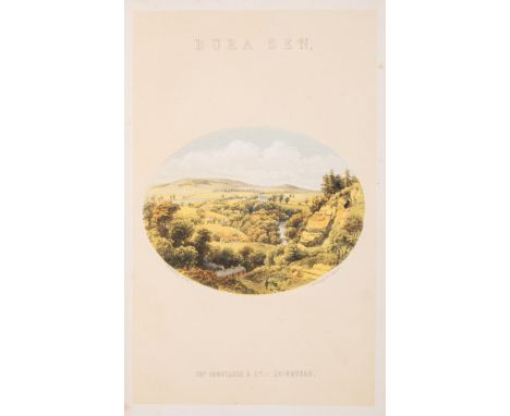 Geology.- Anderson (John) Dura Den: A Monograph of the Yellow Sandstone, first edition, hand-coloured frontispiece, 1 map, 7 
