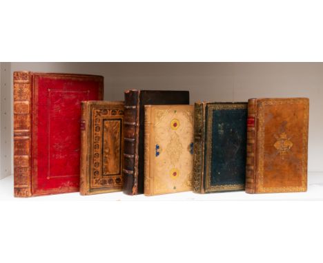 Poetry.- Moore (Thomas) Lalla Rookh, and Oriental Romance, third edition, some light browning and spotting, contemporary red 