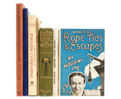Magic.- Houdini (Harry) Magical Rope Ties and Escapes, 'British Edition', 7 black and white photographic plates, illustration