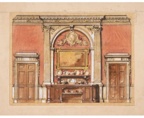 Interior decorator's design book.- Turner Lord and Co. (W., decorator, upholsterer and cabinet maker, fl. 1872-1886)) Album o