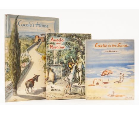 [Ehrlich (Bettina)], "Bettina". Cocolo's Home, slight shelf-lean, 1950; Castle in the Sand, 1951, first editions, signed pres
