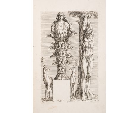 Antique sculpture.- Perrier (Fran&ccedil;ois) [Segmenta Nobiliarum Signorum et Statuarum], etched frontispiece, lacking title