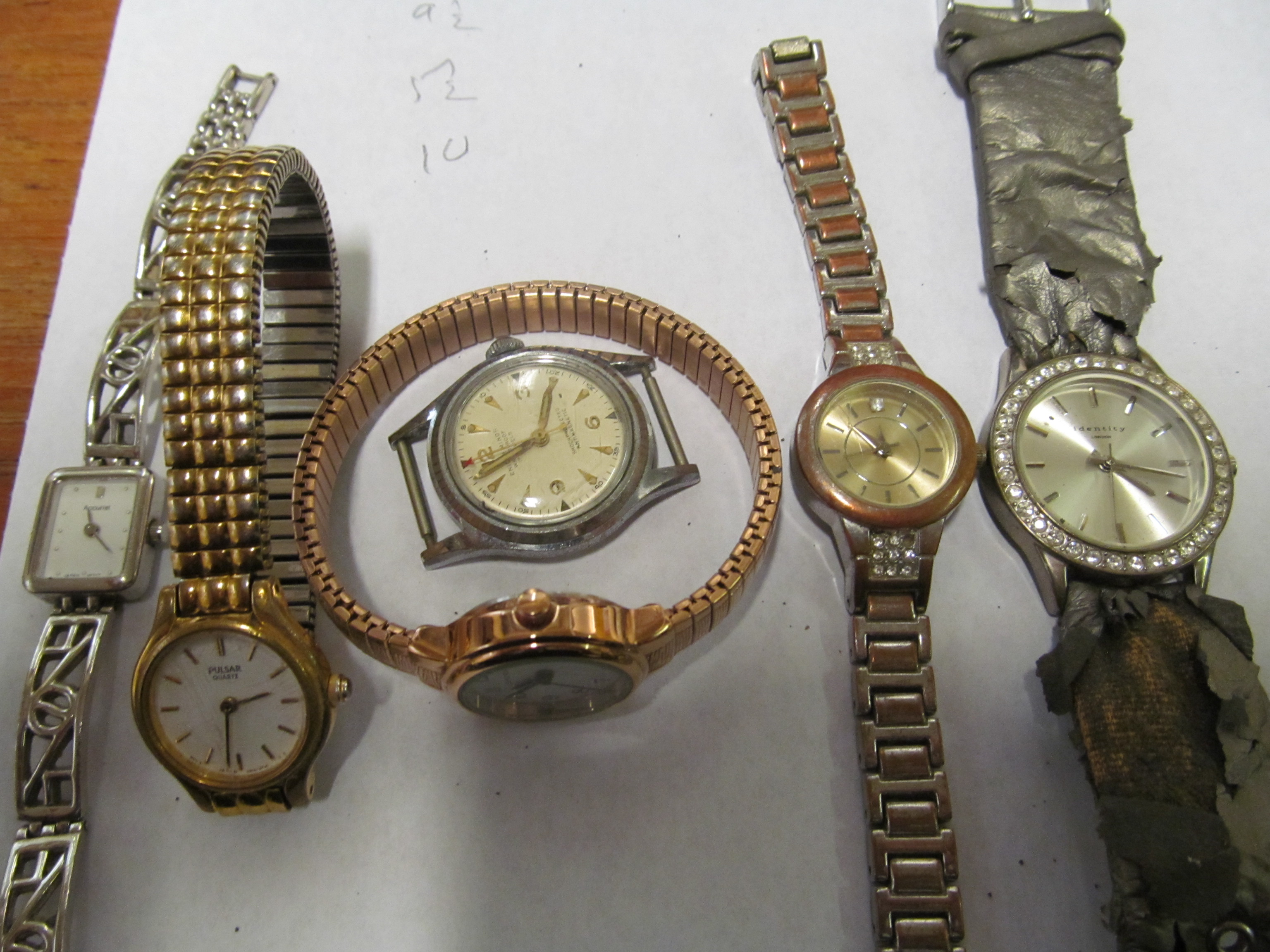 Six watches