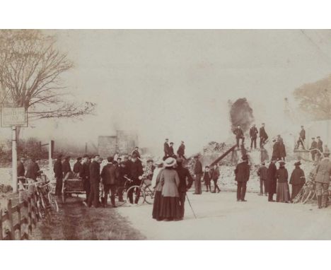 An album containing approximately 600 postcards, the majority of Sussex, including photographic postcards titled ‘High Street