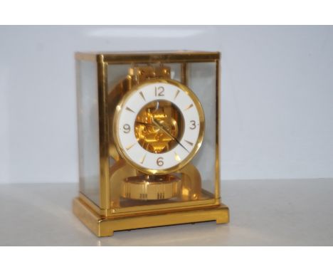 Jaeger-LeCOULTRE Atmos Mantle Clock Brass and Glass Cased (503450) 22cm x 18cm x 14cm
