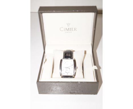 Cimier Master art selection Gents Wristwatch, manual wind movement 1706/3371A7. Worn but in excellent condition, comes with b