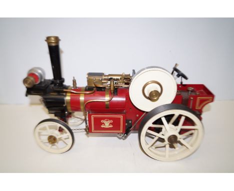 Fareham Engineering - 'Markie' Showmans Traction Engine, partially built, includes remaining parts and instructions  
